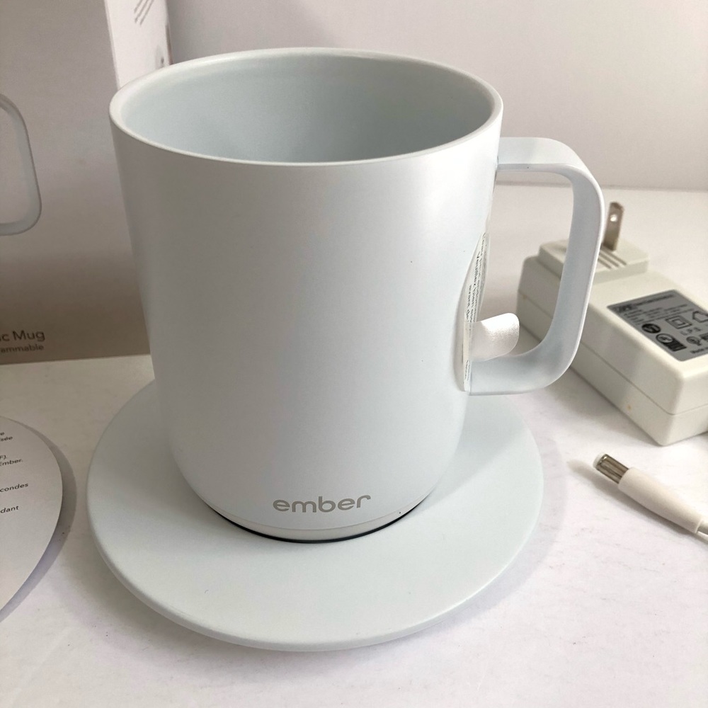 EMBER Temperature Control Ceramic Smart Mug White - Picture 2 of 8